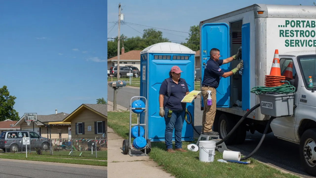 Portable Toilet Rental in Flatwoods, LA near me